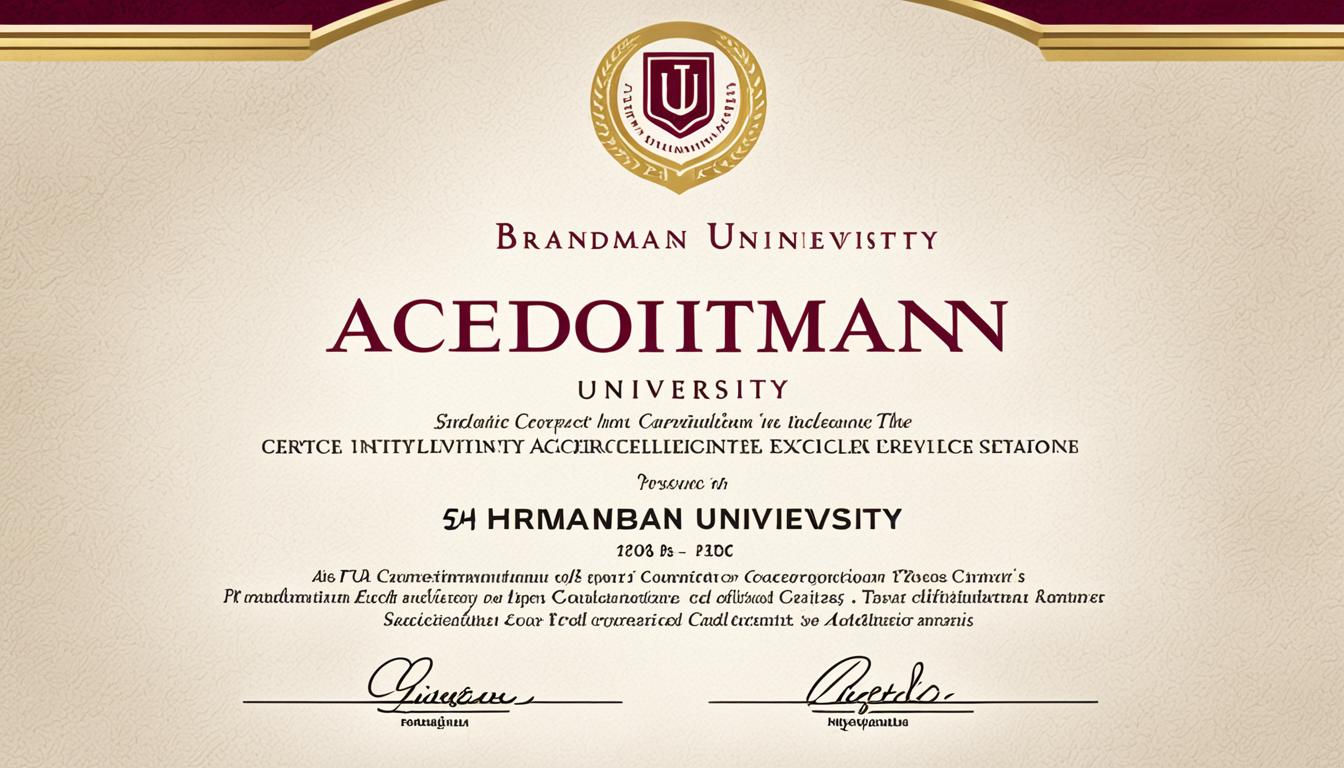 brandman academic credentials